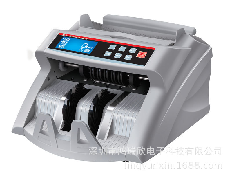 專業出口歐元美元超大液晶顯示屏點鈔機currency counter 2200D工廠,批發,進口,代購