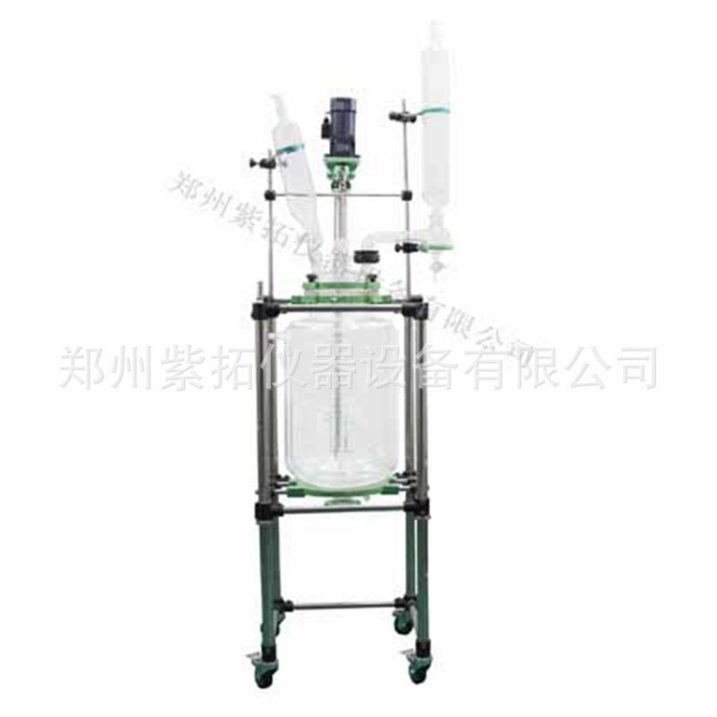 承德50L雙層耐高溫玻璃反應釜ZTS-50L，質優價廉工廠,批發,進口,代購