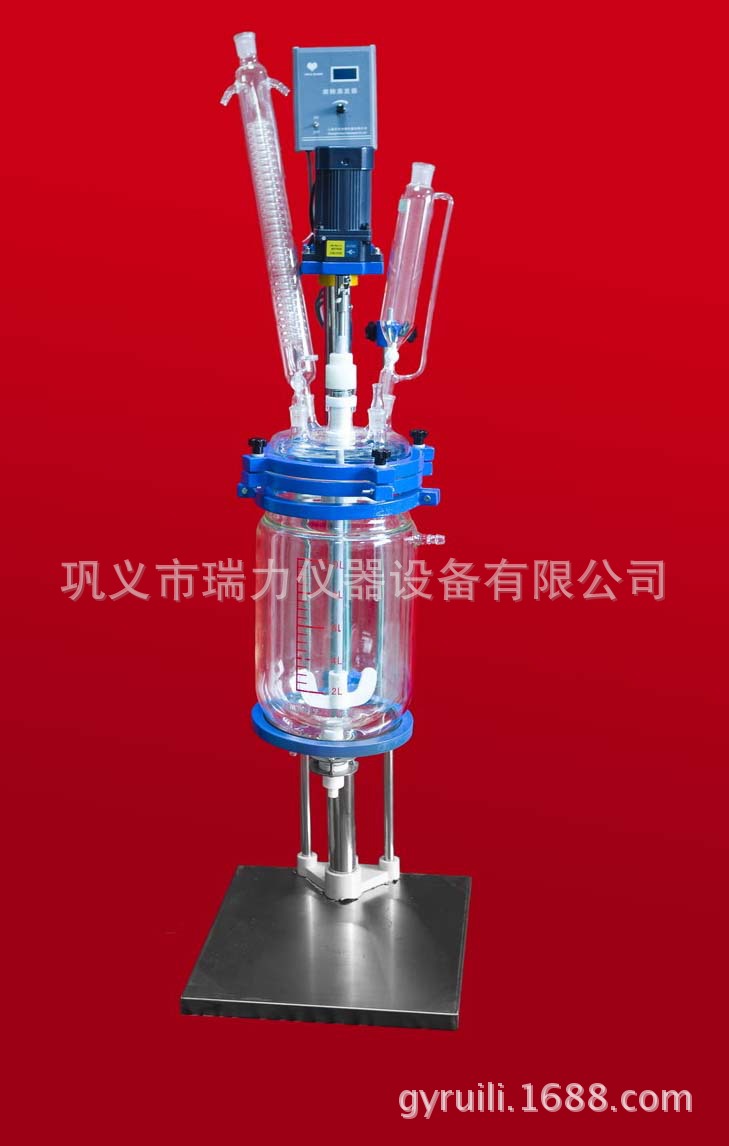 廠傢S2125L升雙層玻璃反應釜 瑞力機器工廠,批發,進口,代購