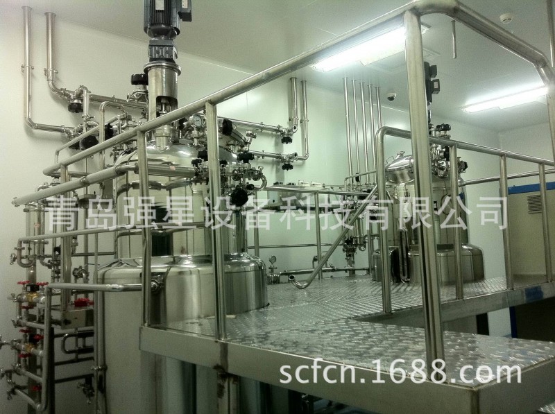 廠傢供應高品質帶壓力發酵罐 製藥行業專用發酵罐工廠,批發,進口,代購