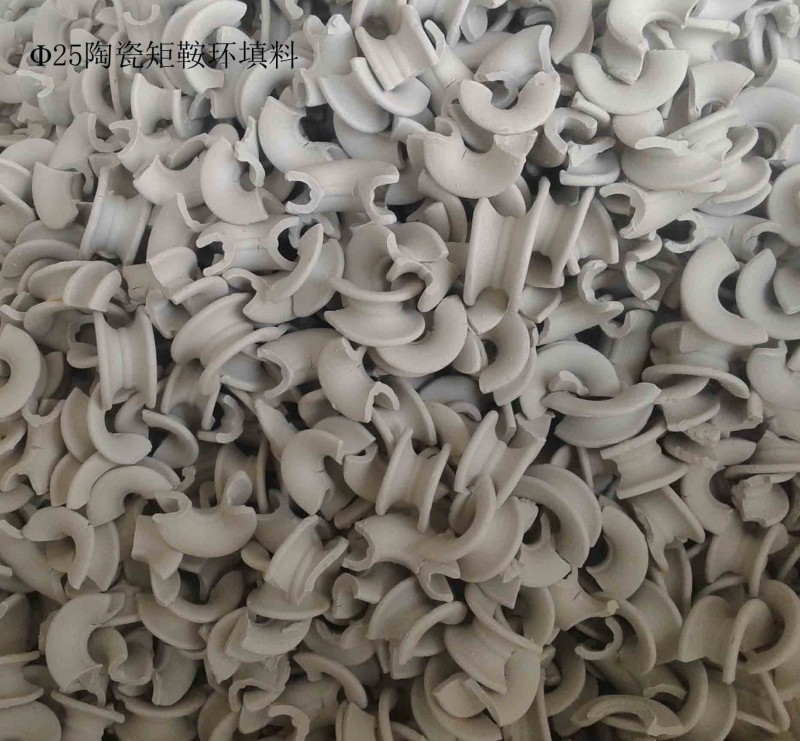 鞍形散堆陶瓷填料---2”陶瓷矩鞍環蓄熱體填料批發・進口・工廠・代買・代購