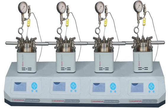 新型10-500ml磁力攪拌電加熱多位平行微型反應釜工廠,批發,進口,代購