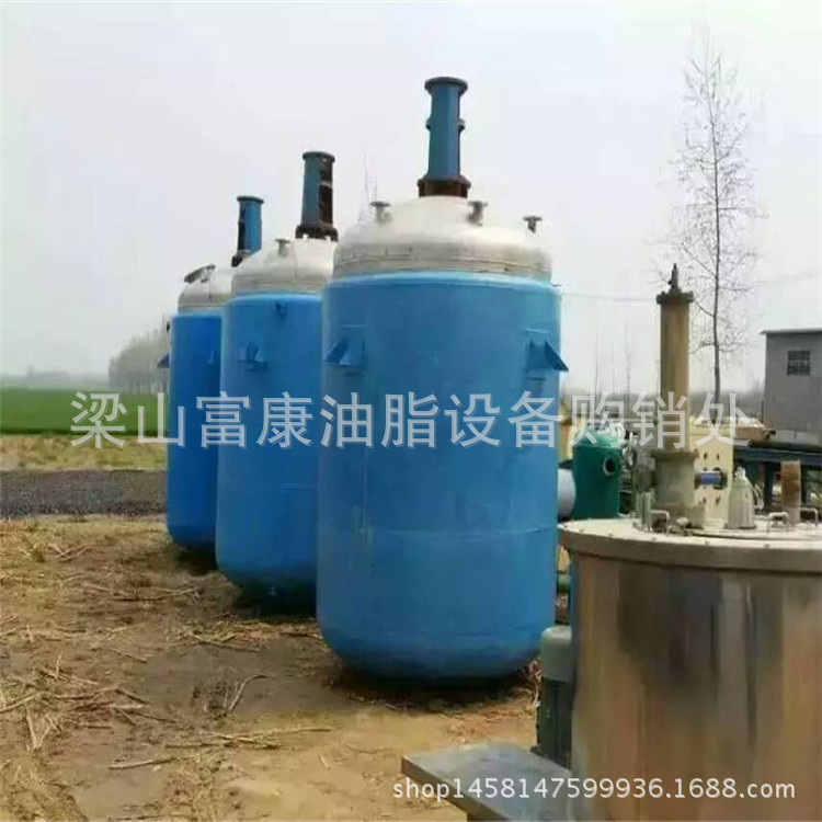 富康化工設備公司出售二手1噸2噸3噸5噸10噸不銹鋼反應釜設備工廠,批發,進口,代購