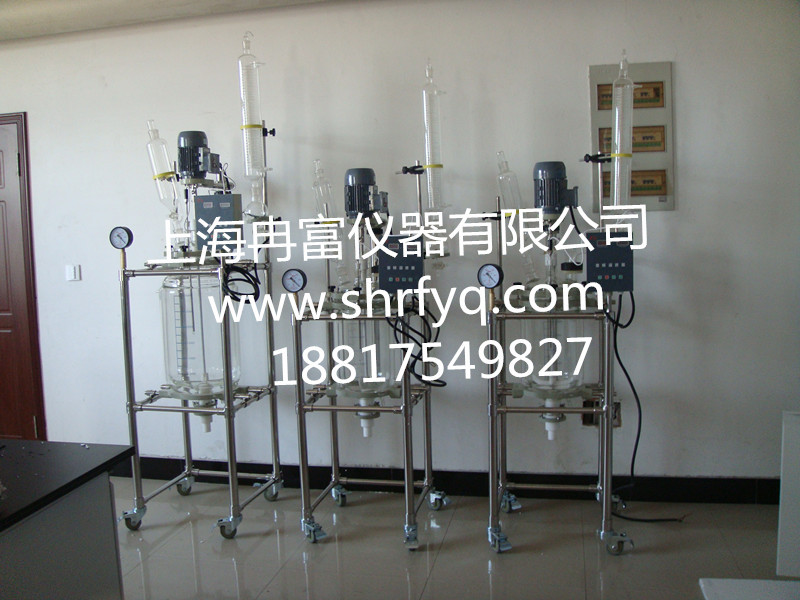 專業定製各種型號雙層玻璃反應釜5L-100L質量有保證  密封好工廠,批發,進口,代購