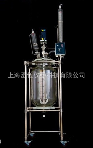 專業生產  玻璃反應釜50L 反應釜50L  玻璃反應器 不銹鋼反應釜工廠,批發,進口,代購