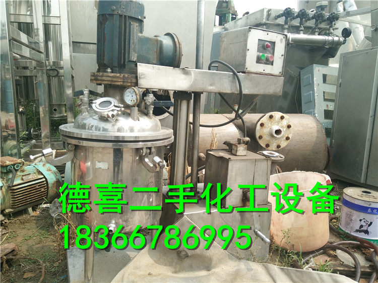 梁山低價出售二手5噸不銹鋼反應釜二手10噸不銹鋼反應釜工廠,批發,進口,代購