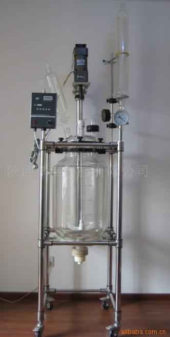 供應大型雙層玻璃反應釜30L|50L|20L工廠,批發,進口,代購