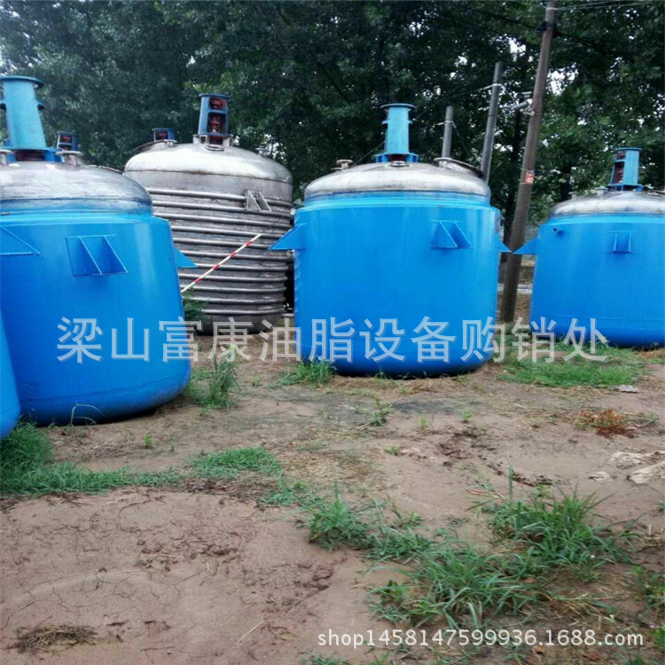 低價出售搪瓷反應釜 2噸3噸5噸搪瓷反應釜閒置工廠,批發,進口,代購