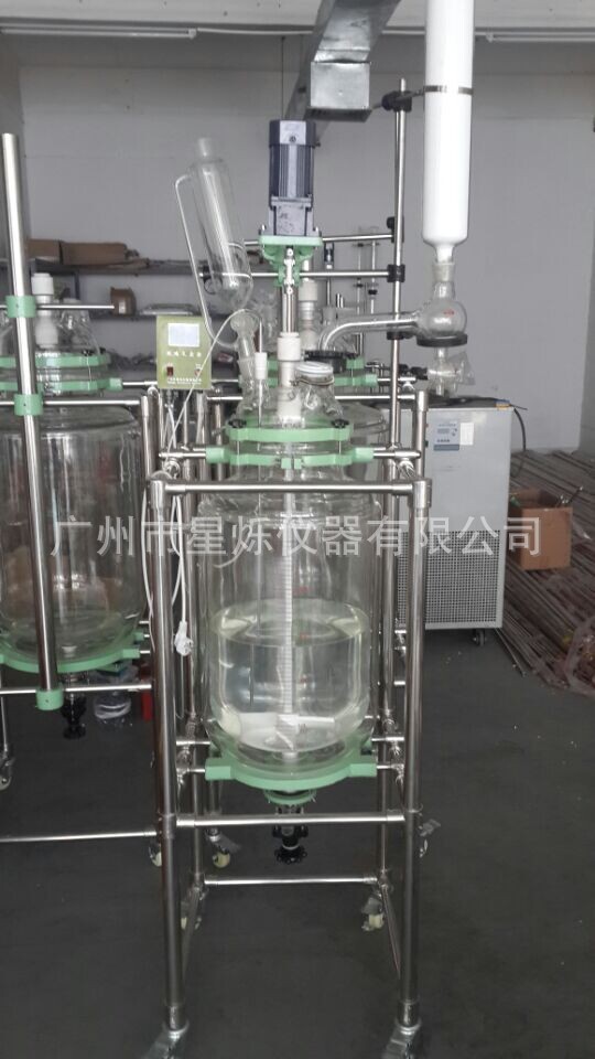 汕頭 10L 雙層玻璃反應釜工廠,批發,進口,代購