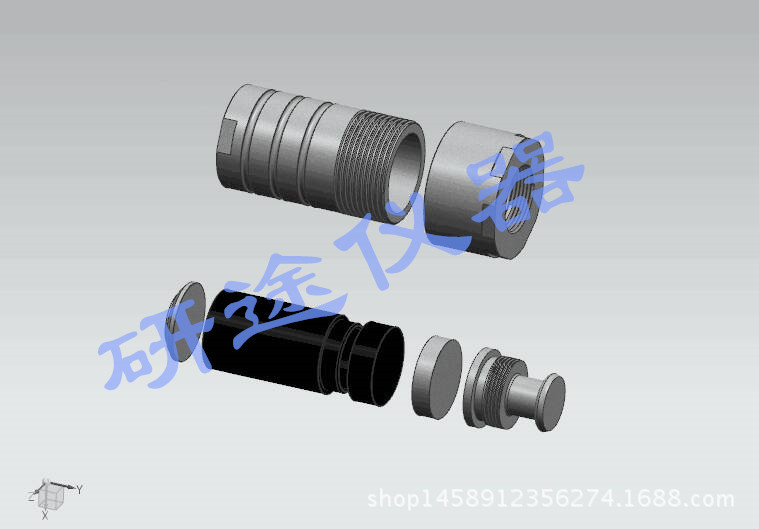 天津市研途對位聚苯水熱釜  YT-Hr-25ML工廠,批發,進口,代購