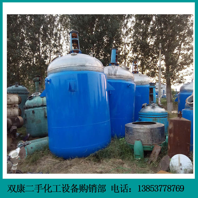 處理二手搪瓷反應釜1000L-5000L搪瓷反應釜不銹鋼反應釜工廠,批發,進口,代購