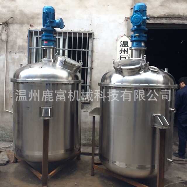 鹿富專業生產反應釜熱溶膠廠傢，現貨供應500L不銹鋼電加熱反應工廠,批發,進口,代購