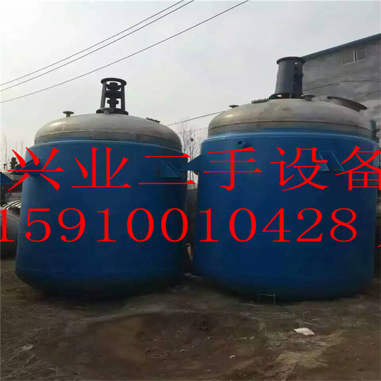 低價出售9成新反應釜不銹鋼搪瓷反應釜電加熱1噸2噸3噸5噸8反應釜工廠,批發,進口,代購