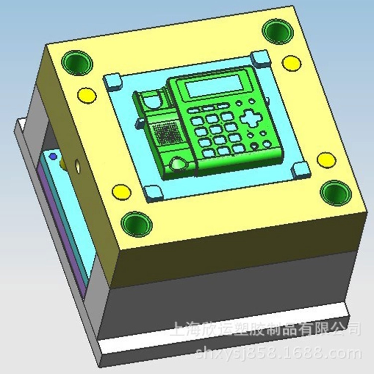 電話機來平麵圖設計BROE三維圖  UG三維圖 上海欣運塑膠模具設計工廠,批發,進口,代購