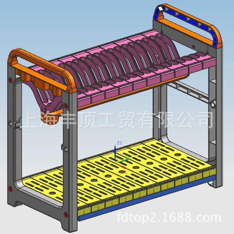 專業註塑模具廠傢設計製造廚房碟碗架塑料模 塑料製品註塑加工工廠,批發,進口,代購