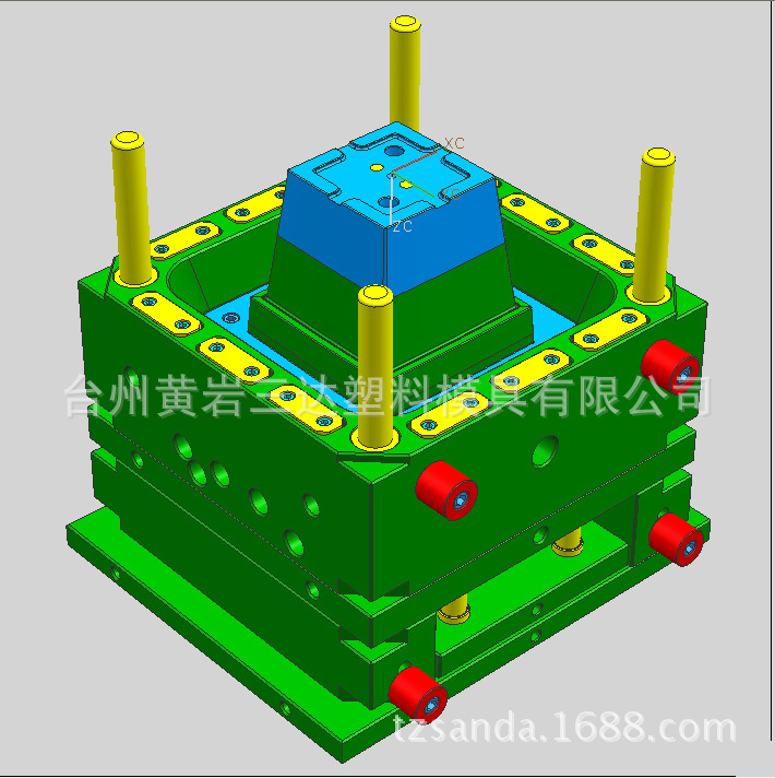 專業生產圓形方形長方形塑料花盆模具，高品質註塑模具製造開模工廠,批發,進口,代購