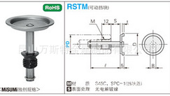 日本米思米MISUMI滾針導柱用可動擋塊RSTM16-30工廠,批發,進口,代購