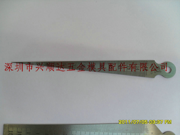 原裝測量內 間隙尺寸 （0-15mm ）孔尺 楔形塞尺工廠,批發,進口,代購