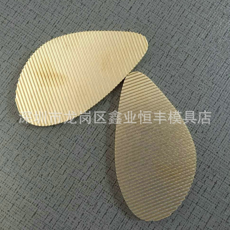 耐熱導熱鞋底線條熱壓銅模 鞋底線條高週波模具 PU鞋底模具加工工廠,批發,進口,代購