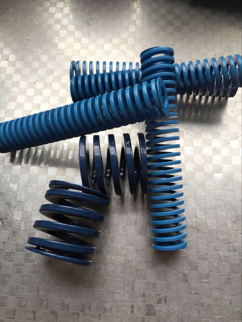廠傢直銷-扁線螺旋矩形彈簧-藍彈簧-SWL工廠,批發,進口,代購