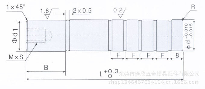 卸料板導柱 -直桿型工廠,批發,進口,代購