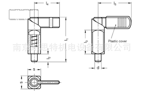 供應L型手柄分度銷旋鈕柱塞,分割定位柱(180°回轉型),工廠,批發,進口,代購