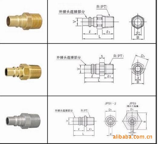 供應SJELF  SKPM銅水咀-日製MISUMI標準系列水咀工廠,批發,進口,代購