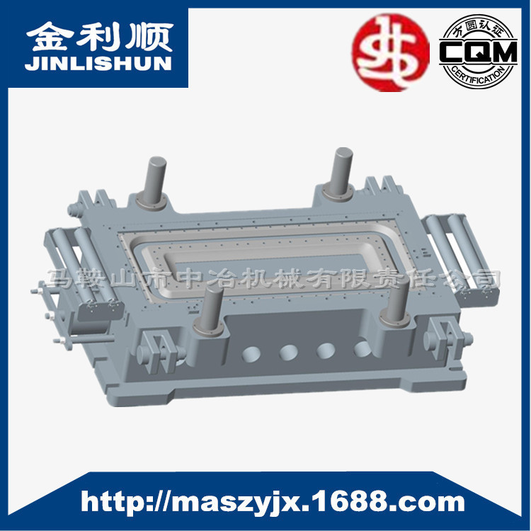 鐵路沖壓模具 門板模具 壓型模 側門板壓型落料復合模下模工廠,批發,進口,代購