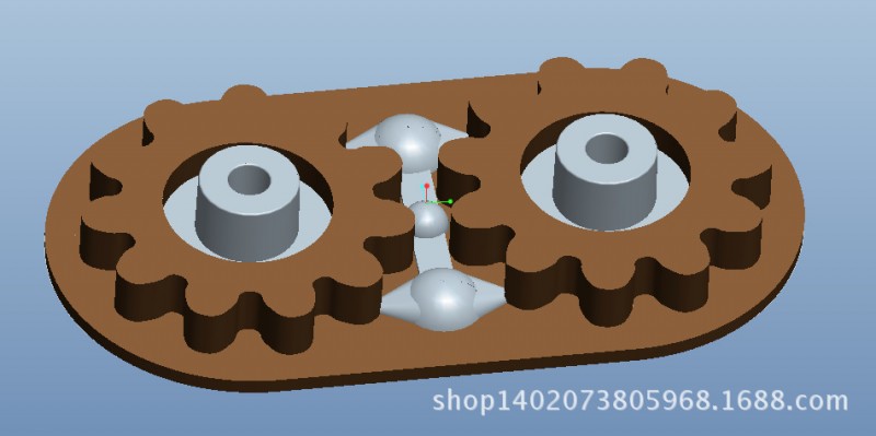 翻砂模具 齒輪 覆膜砂造型 疊箱工廠,批發,進口,代購