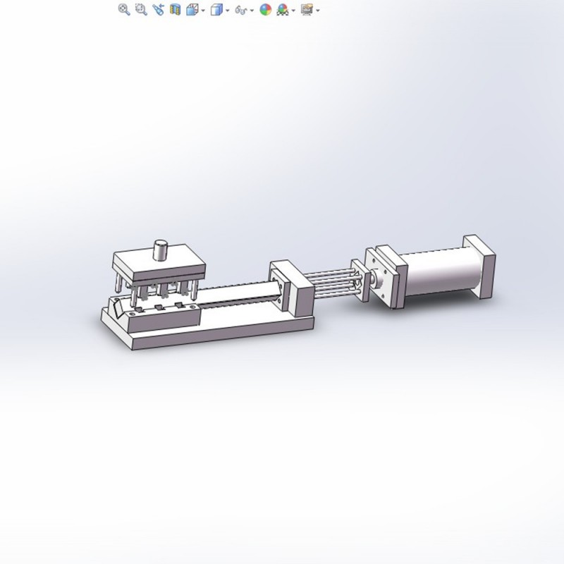 38方管雙層鐵床模具 拆裝立柱模具 沖孔模具 連續模具 成型模具工廠,批發,進口,代購