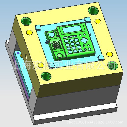 上海精密電話機外殼模具，註塑開模，模具設計，電話機殼開模工廠,批發,進口,代購