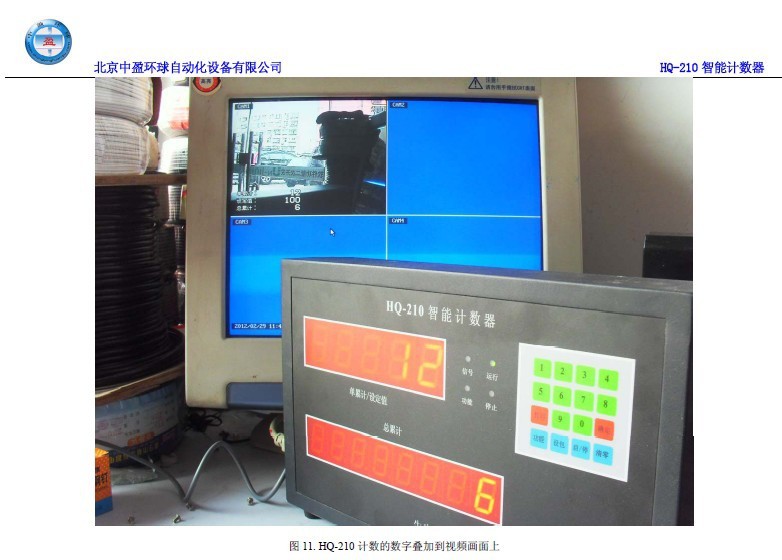 視頻疊加計數系統 帶視頻疊加系統的計數器HQ-210工廠,批發,進口,代購