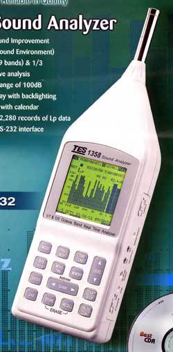 臺灣泰仕TES噪音計聲級計即時音頻分析機 貨到付款 分貝機工廠,批發,進口,代購