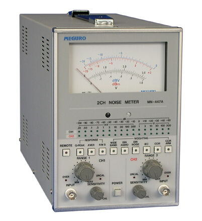 目黑MN-447A雙通道噪音表同時測2通道信號頻率范圍10Hz～500kHz工廠,批發,進口,代購