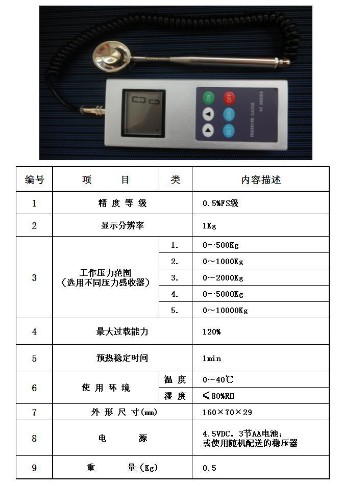 供應上海琦紹閃鼎牌代替進口車身焊接檢測YC-05數顯壓力檢測機工廠,批發,進口,代購