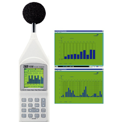 TES-1358 1/1及1/3八音度實時音頻分析機，噪音計工廠,批發,進口,代購