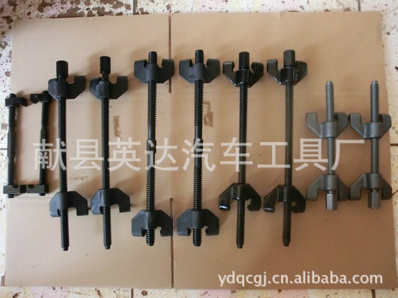 供應多種型號高質量的鍛造減震彈簧拆裝器，汽車工具工廠,批發,進口,代購