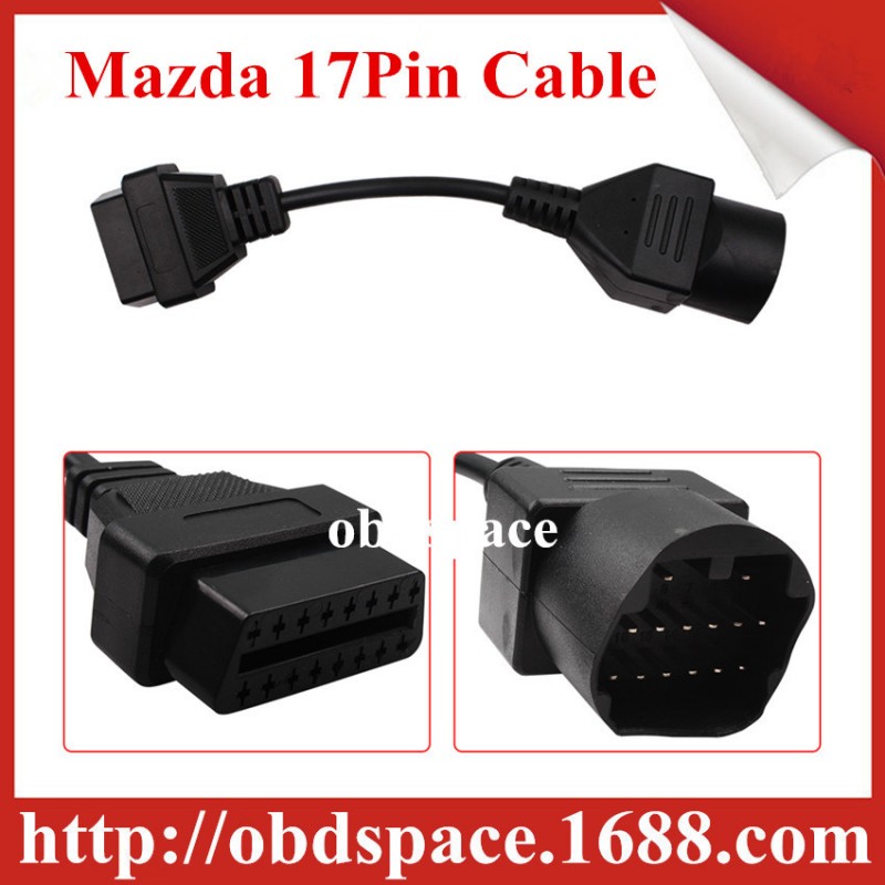 現貨批發 Mazda 17pin Cable 馬自達汽車檢測線批發・進口・工廠・代買・代購