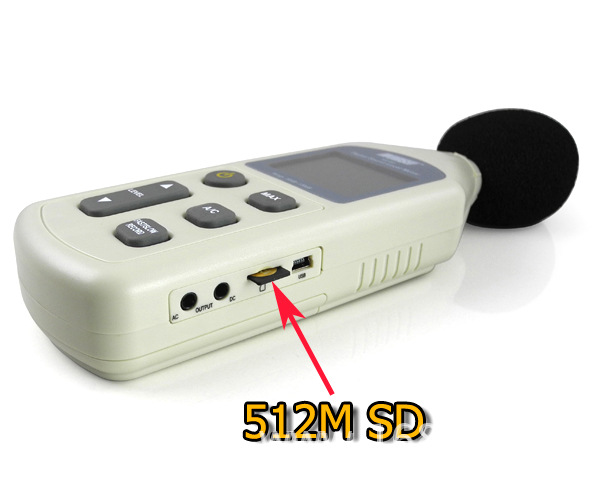 帶SD卡分貝機噪聲機噪音計噪音測試機dB值電腦同步分貝值WS1361批發・進口・工廠・代買・代購