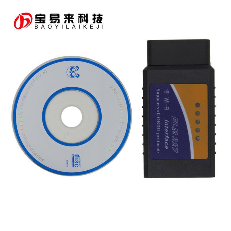 WIFI OBD2 ELM327 汽車檢測機 支持安卓蘋果手機全車系工廠,批發,進口,代購