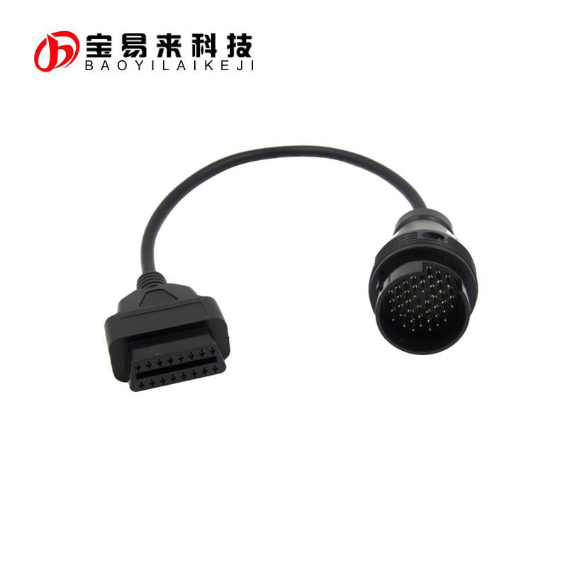 38P TO 16pin OBD 汽車轉換線 38pin for BENZ 奔馳 MB 長25CM工廠,批發,進口,代購