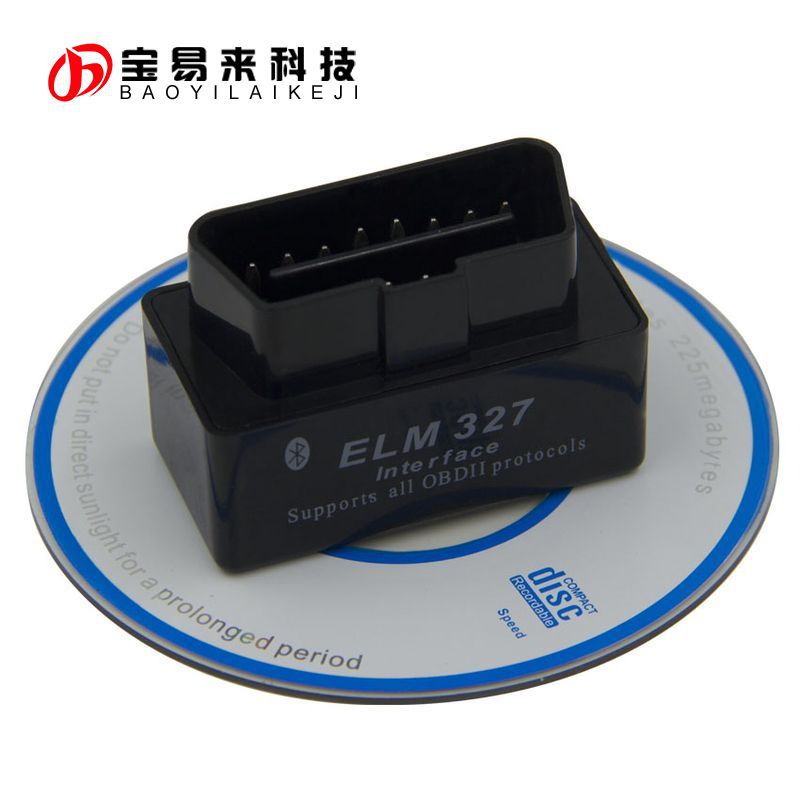 Super MINI BLUETOOTH OBD2 ELM327 黑色 V2.1版本 汽車檢測機工廠,批發,進口,代購