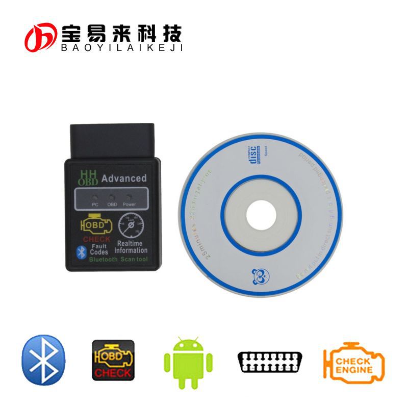 HH obd advanced  ELM327 Bluetooth  現貨銷售 大量庫存工廠,批發,進口,代購