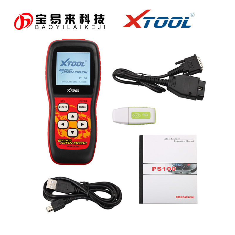 Xtool PS100 OBDII Can Scanner OBD故障診斷機工廠,批發,進口,代購