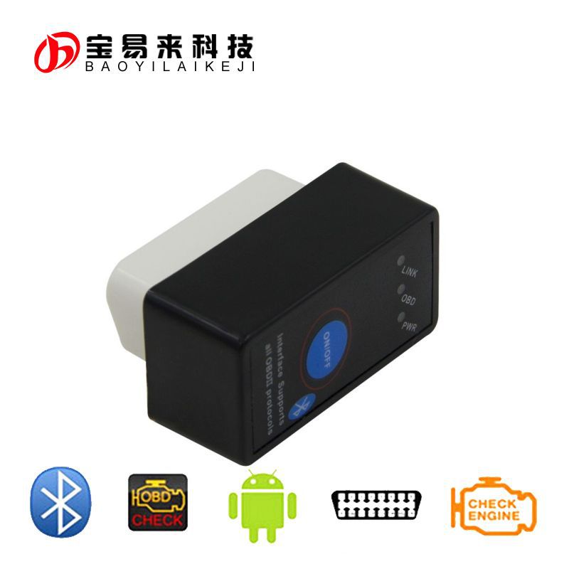 藍牙obd ELM327 MINI  汽車油耗OBD2 帶開關 支持安卓手機工廠,批發,進口,代購