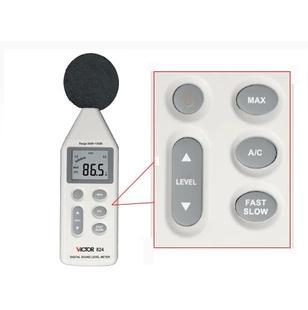 噪音計 噪音機 分貝機 測聲計 正宗勝利VC824工廠,批發,進口,代購