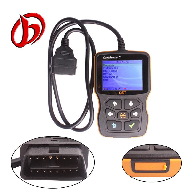 CST OBDII EOBD CodeReader8 Scanner 讀碼卡 8代 3.2寸彩屏顯示工廠,批發,進口,代購