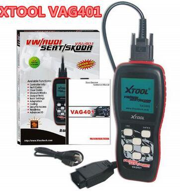 英文版 XTOOL VAG401 OBD2 大眾 奧迪 斯柯達 朗仁科技工廠,批發,進口,代購