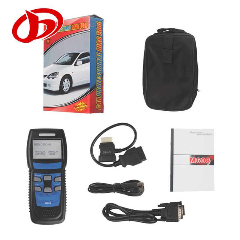 Memoscan OBD2 Scanner Tool M608 便攜手提讀碼卡 汽車專用工具工廠,批發,進口,代購