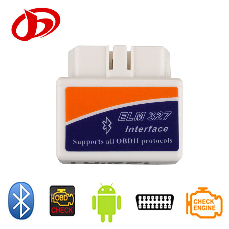 ELM 327 INTERFACE BLUETOOTH OBD2 白色藍牙無線汽車診斷機 V2.1工廠,批發,進口,代購